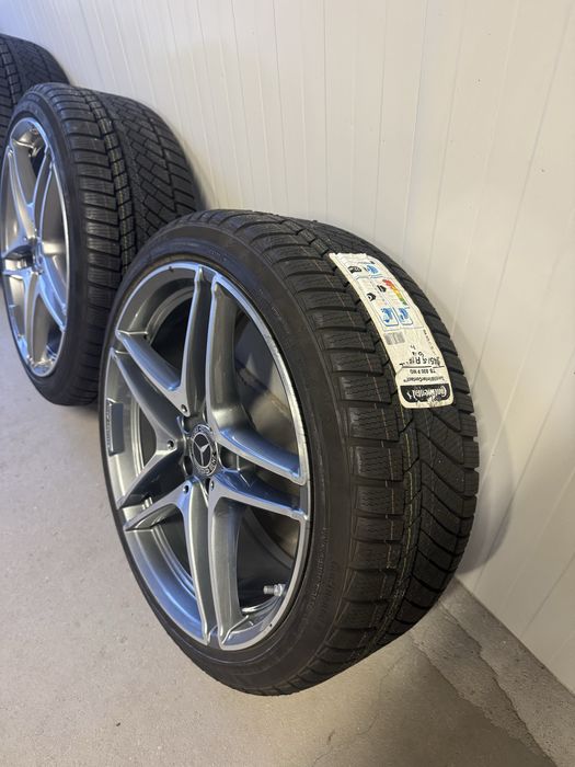 ОРИГИНАЛНИ 19’ нови джанти с гуми Mercedes AMG W205;W213, 5x112, 66.6