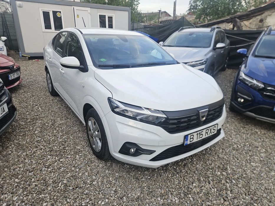 Dacia Logan Flota Logan3 sedan 2022 albe GPL iunie 2026 man 6 trepte TVA deductibi