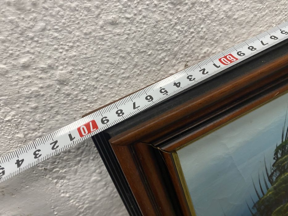 Стара френска картина маслено платно