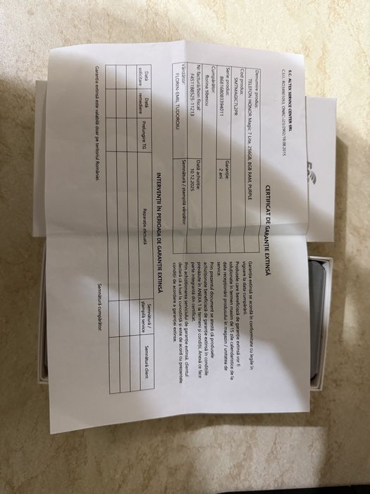 Honor Magic 7 Lite Nou Garantie extinsa