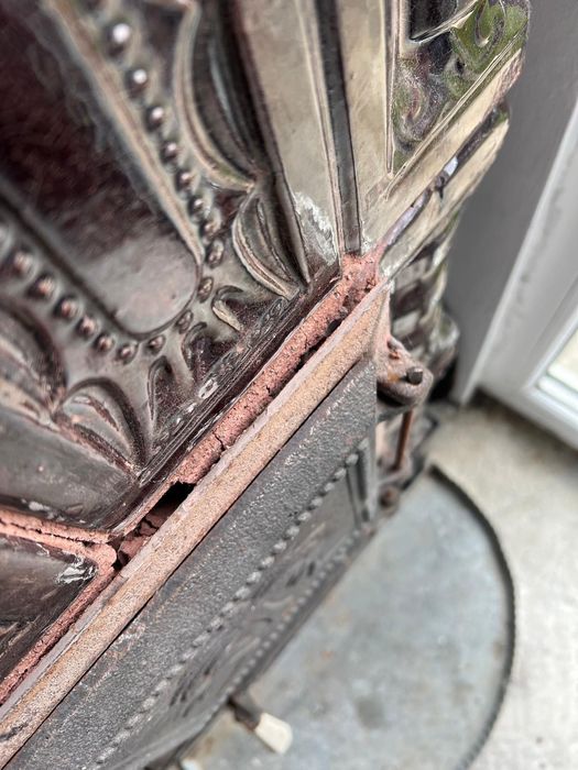 Soba teracotă puțin folosită