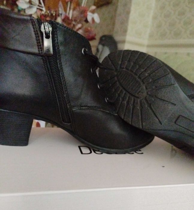 Дамски боти - естествена кожа