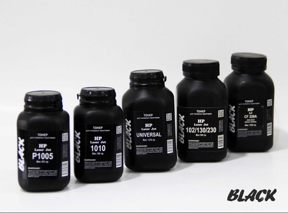 Тонер 1010 для заправки картриджей порошок