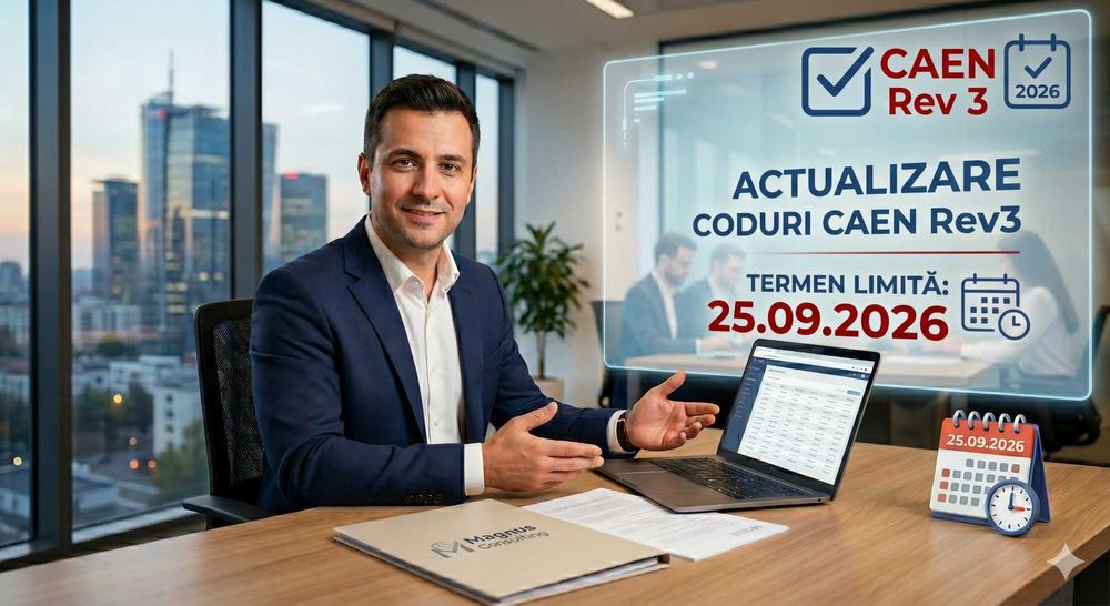 Actualizare coduri CAEN Rev 3
