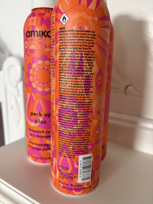 Sampon uscat cu actiune indelungata 200ml, Amika Perk Up Plus