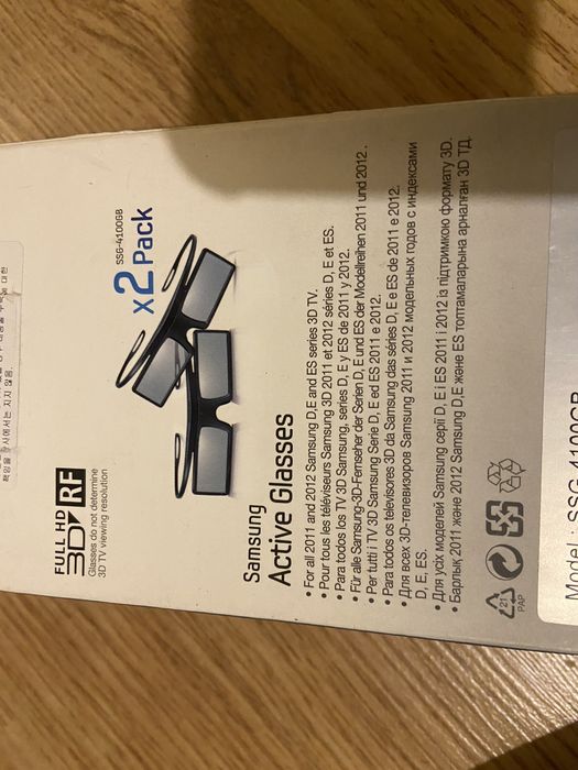 Ochelari Samsung 3D activi, SSG-4100GB,  noi/sigilati, originali.