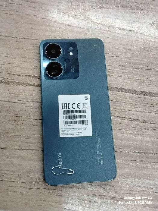 Xiomi Redmi 13C  xotira 8/256