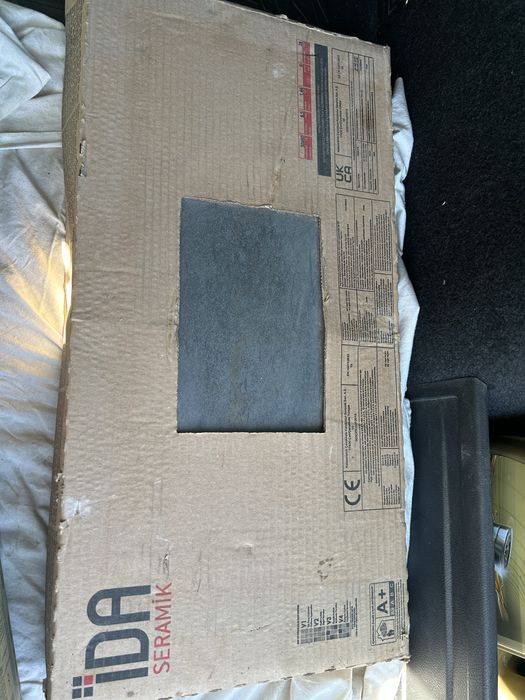 Gresie interior/exterior portelanata 30x60 antracit, mata