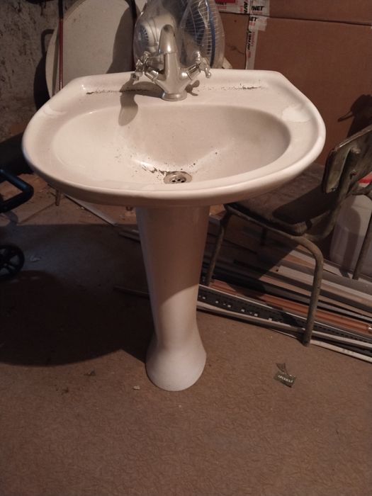 Раковина белая целая