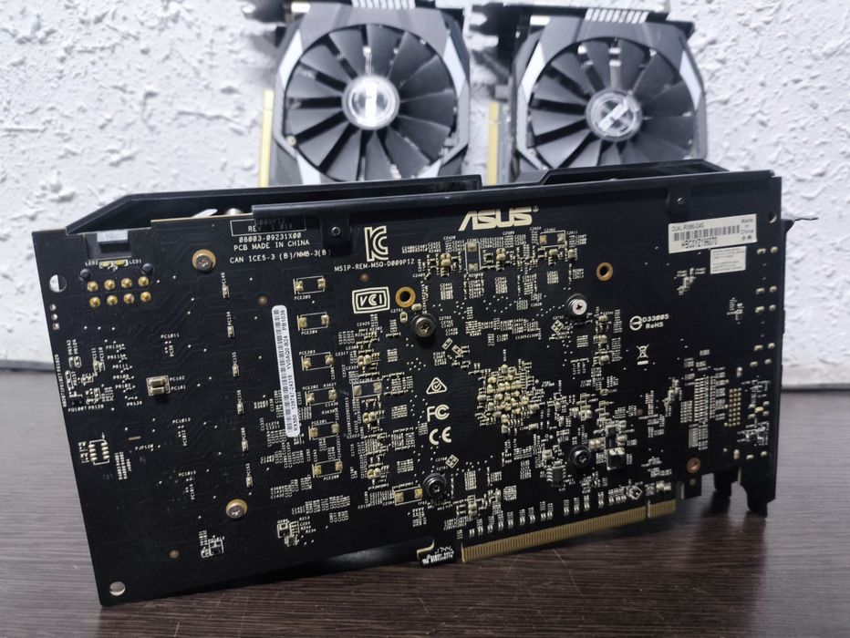 Asus Dual RX580 4Gb 256bit GDDR5 3шт