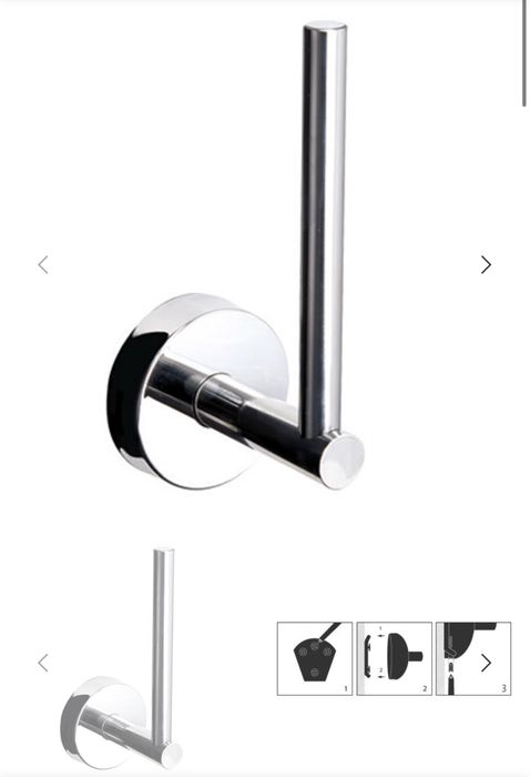 Стойка / държач за тоалетна хартия