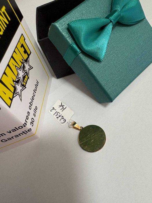 Pandant Banut Aur 14k 1.30gr (cdc)