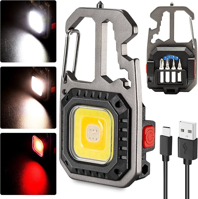 Lanternă LED pentru breloc de 1000 lumeni  Rugtol