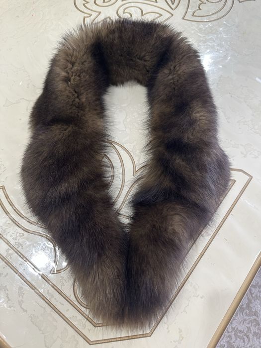 Натуральный меховый воротник