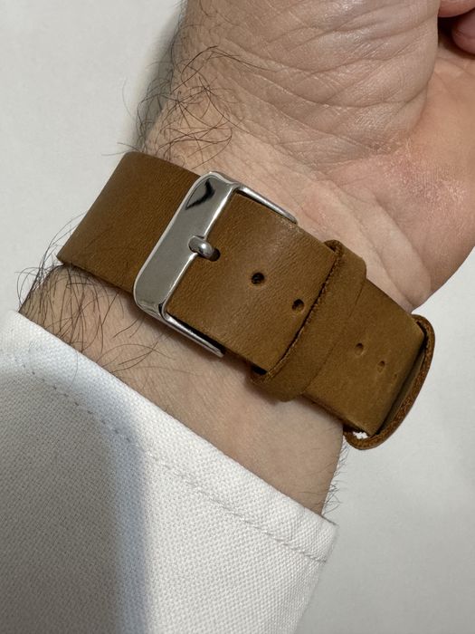 Ceas barbati din lemn Bambus, Vavona.