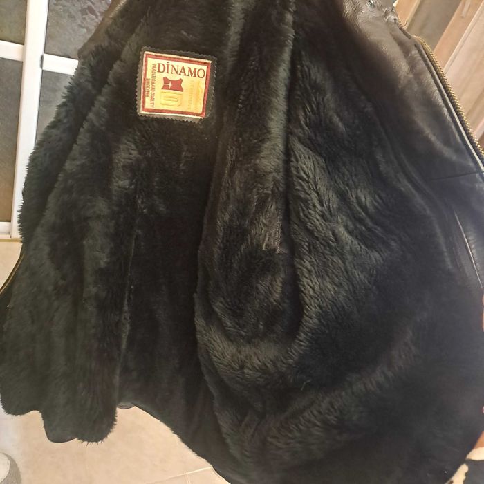Зимна шуба,естествена кожа
