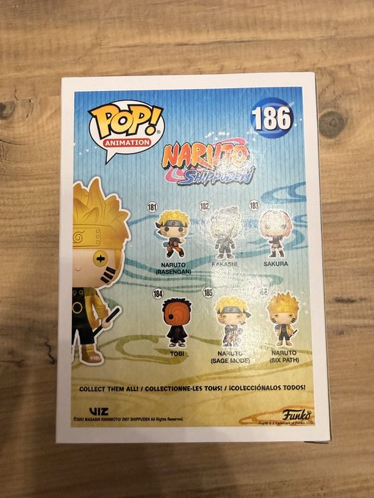 Naruto Funko Pop + Protectors