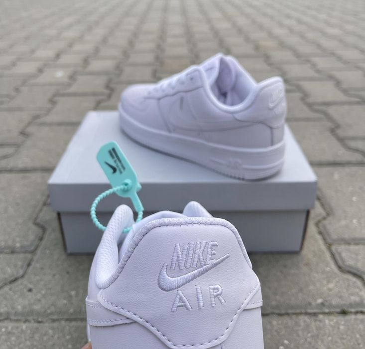 Adidasi Nike Air Force 1 White Alb - Unisex
