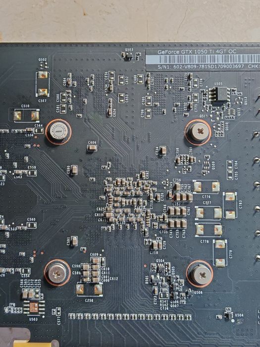 Placa video MSI GeForce GTX 1050 Ti 4GT OC 4GB GDDR5 128-bit