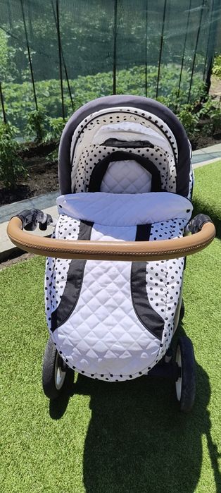 Бебешка количка с 3 коша gusio Carrera princes