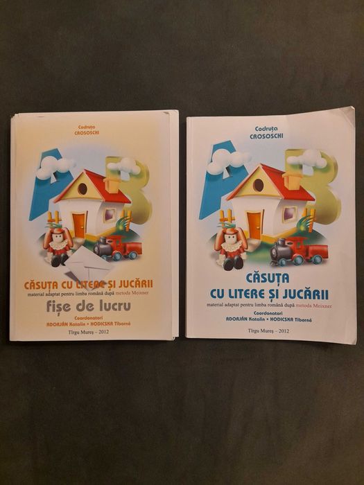 Carti "Casuta cu litere si jucarii"