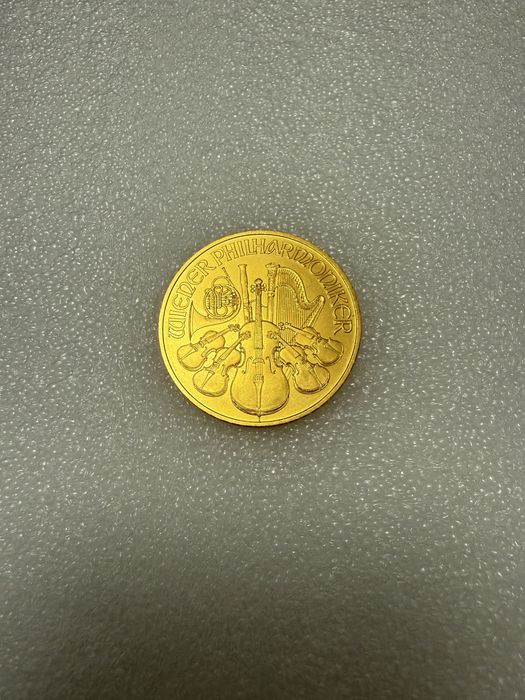 Moneda 31.10 grame 100 Euro Filarmonica 2014 Aniversare  25 de ani