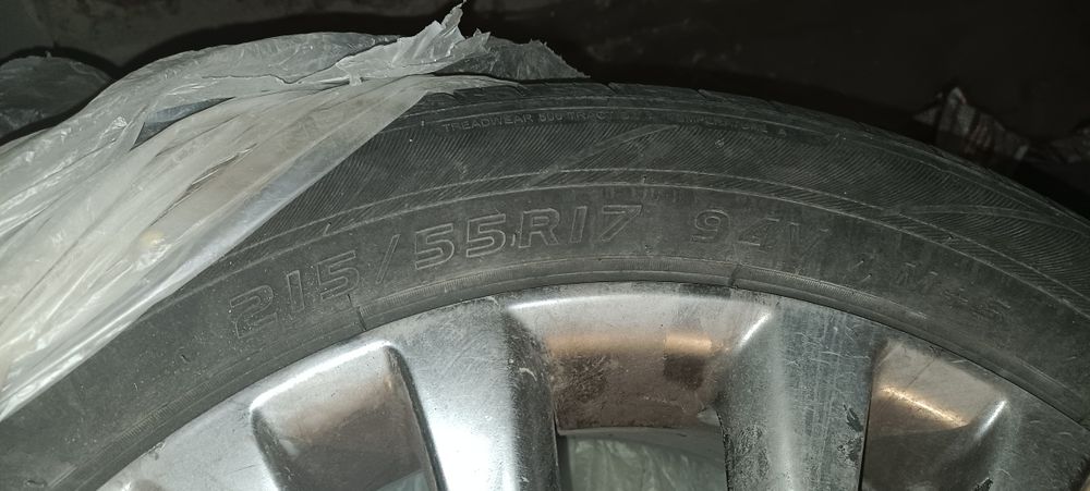 Колёса 215/55 R17 без дисков