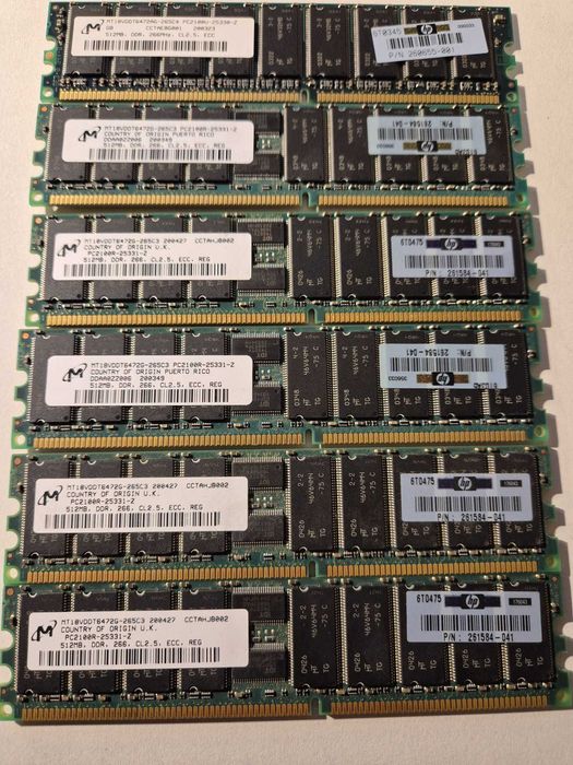 Memorii DDR1 ECC
