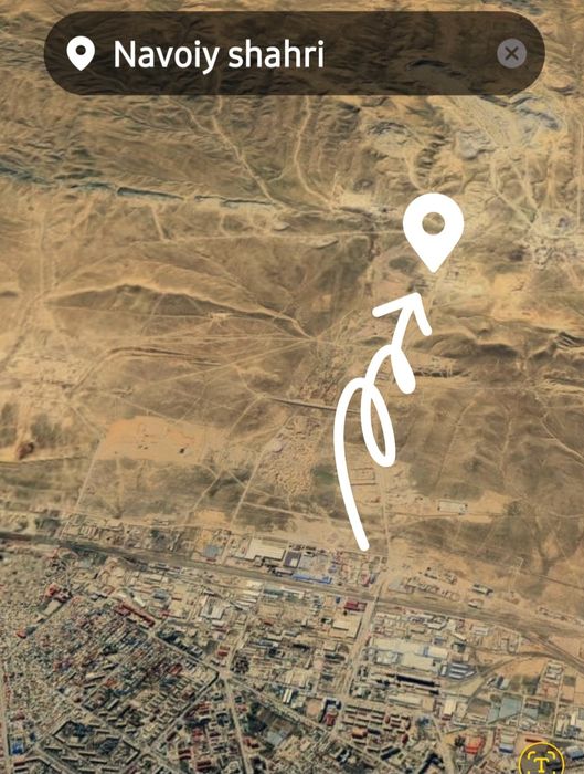 ISHLAB CHIQARISH UCHUN BINO VA JOY.! Navoiy Sputnik mostdan 3-km mas