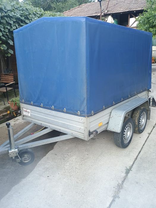 Remorca de vânzare 750 kg axa dubla
