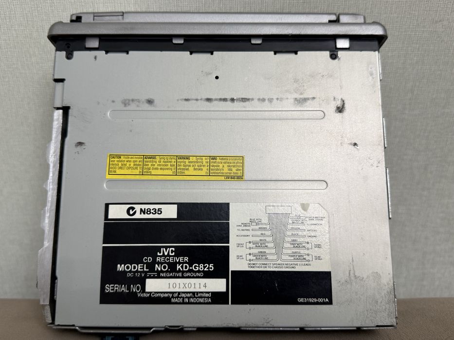 Автомагнитола JVC KD-G825