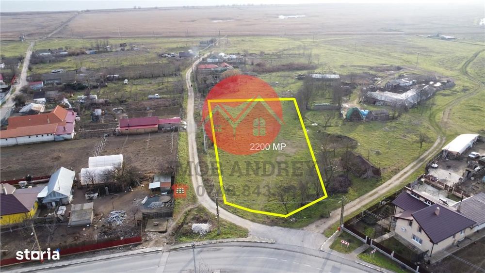 Teren intravilan 2200 mp de vanzare – Sarinasuf, deschidere la sosea