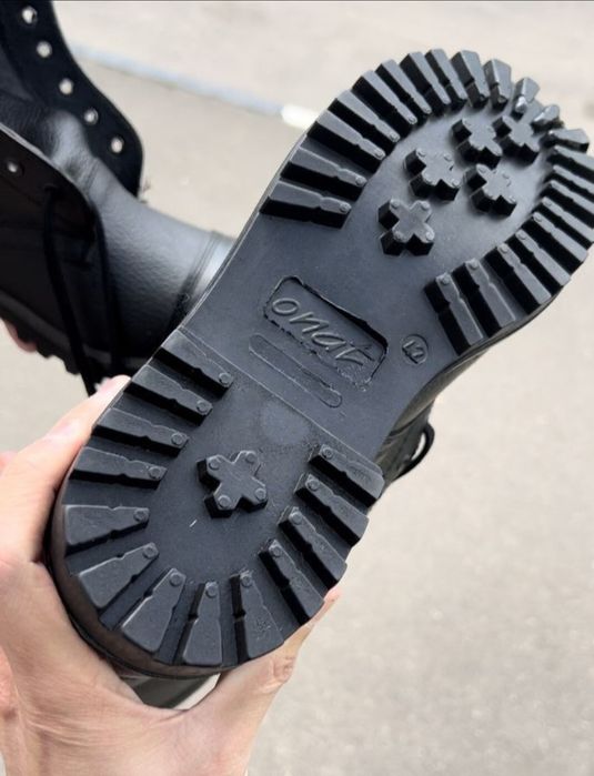 Берцы летние натуралка кожа