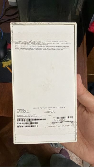 Iphone 15 128ГБ телефон