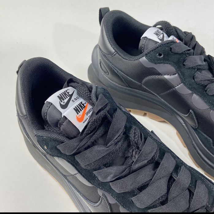 Нови мъжки маратонки Sacai x Nike VaporWaffle black