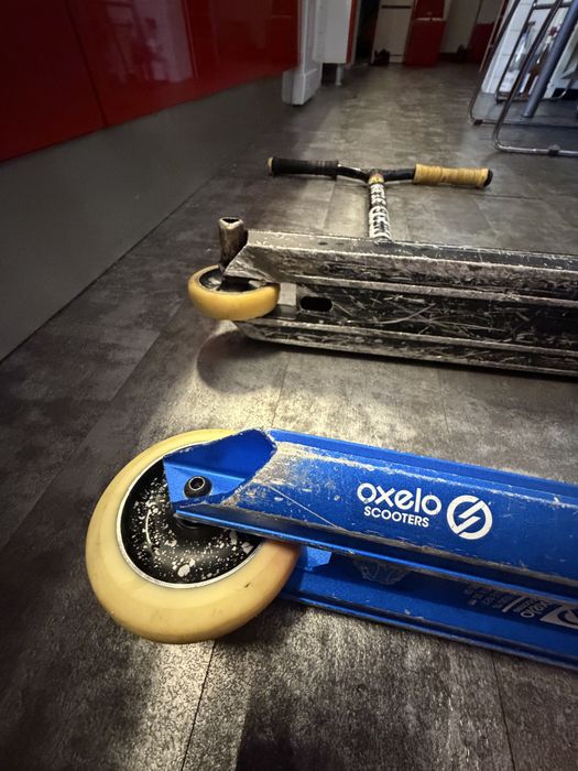 Pachet 2 trotinete de scheme stunt Oxelo + Envy/Goal