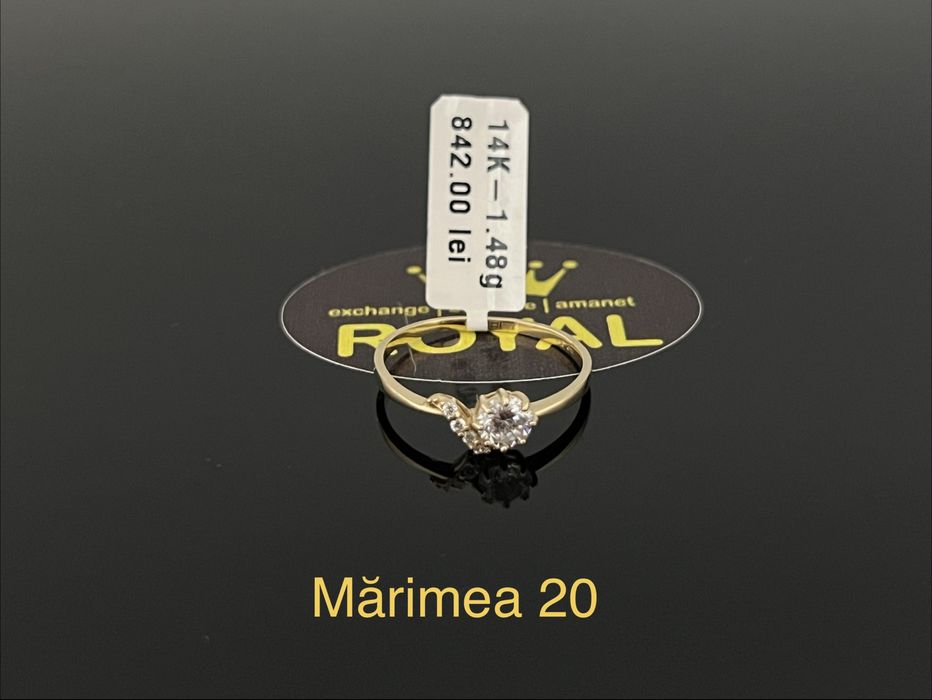 Bijuteria Royal CB : Inel dama aur nou 14k 1,48gr