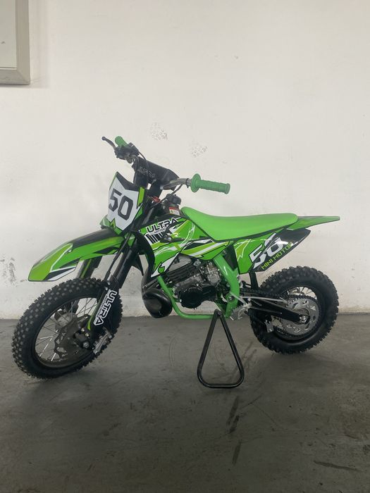 Cross 50 cc ultra 2T powervalve pentru copii nou cu garantie si livrar