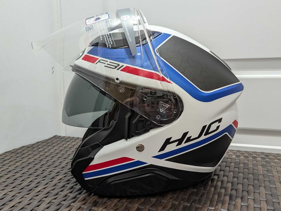 Casca moto HJC F31, marime L - ochelari de soare, open face