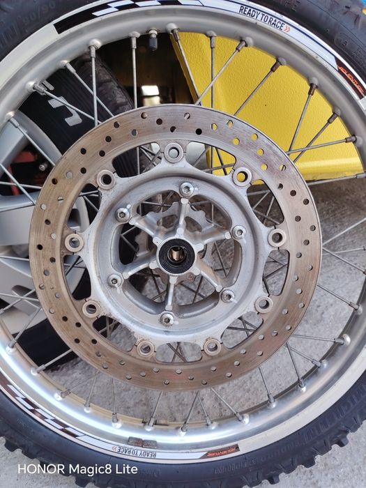 Roată față R21,Yamaha XT 660 R, disc frâna 320mm, cauciuc Michelin 90/90 R21