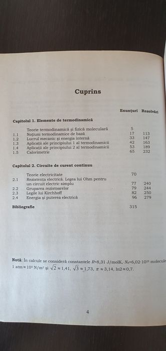 Culegere de probleme Fizică clasa a X a si bacalaureat