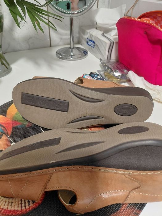 Sandale piele, mas39, suave naturally