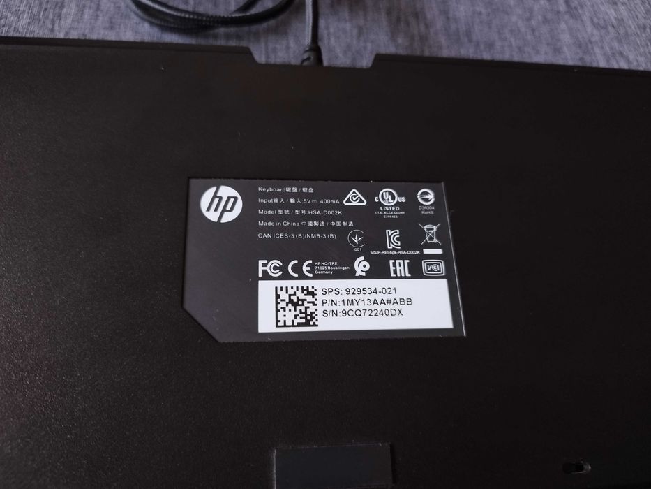 HP OMEN 1100 Limited Edition - Клавиатура