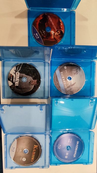 BluRay  фильмы 5 штук