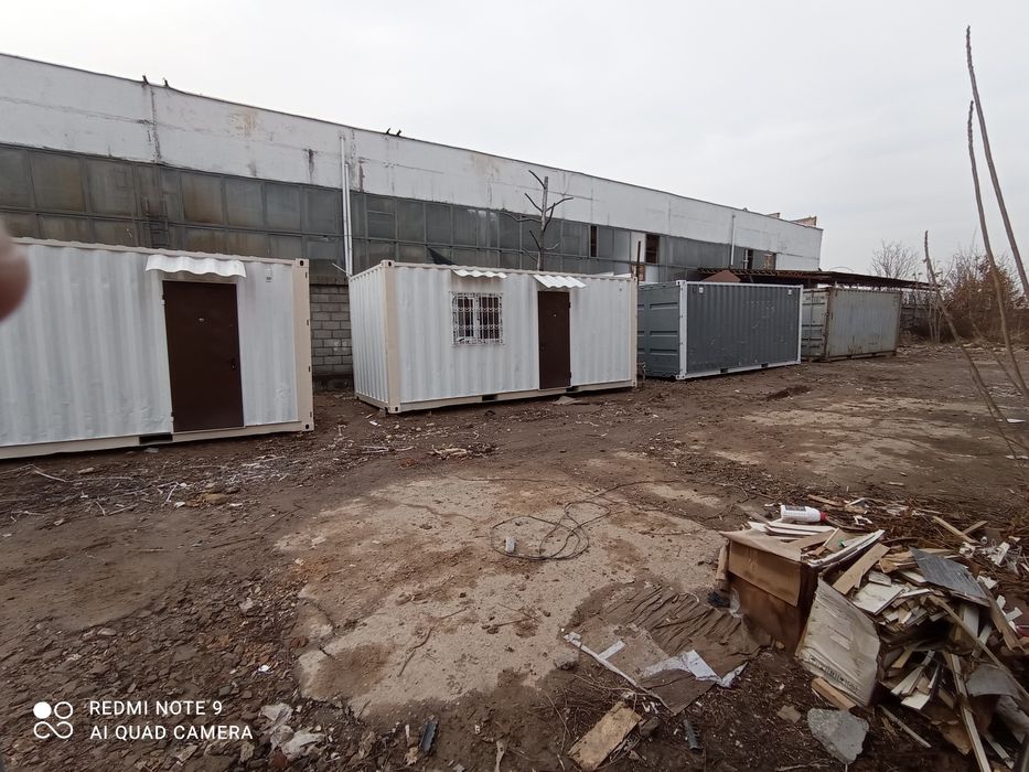 Контейнер мобильный, модульный, прорабская, офис, жилой, магазин