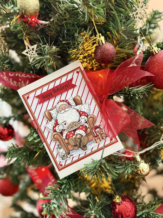 Ръчно изработени Коледни картички