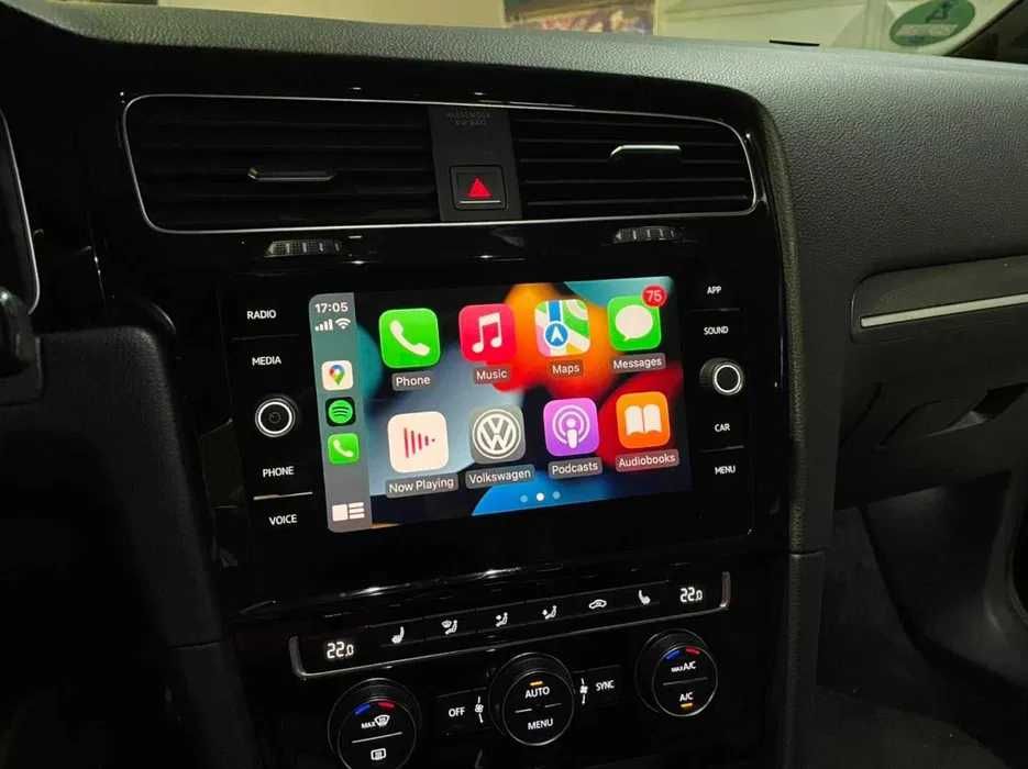 SD card Apple Carplay AppConnect Android Auto Volkswagen Golf Passat