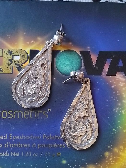 Дамски сребърни обеци различни модели