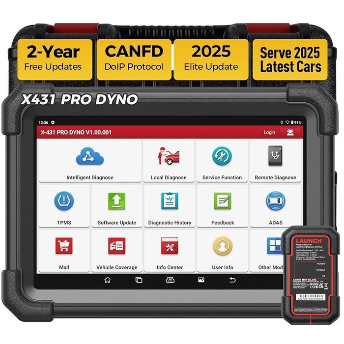 Launch x431 dyno