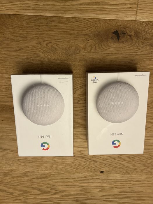Google Nest Mini Generatia 2 - 2 bucăți